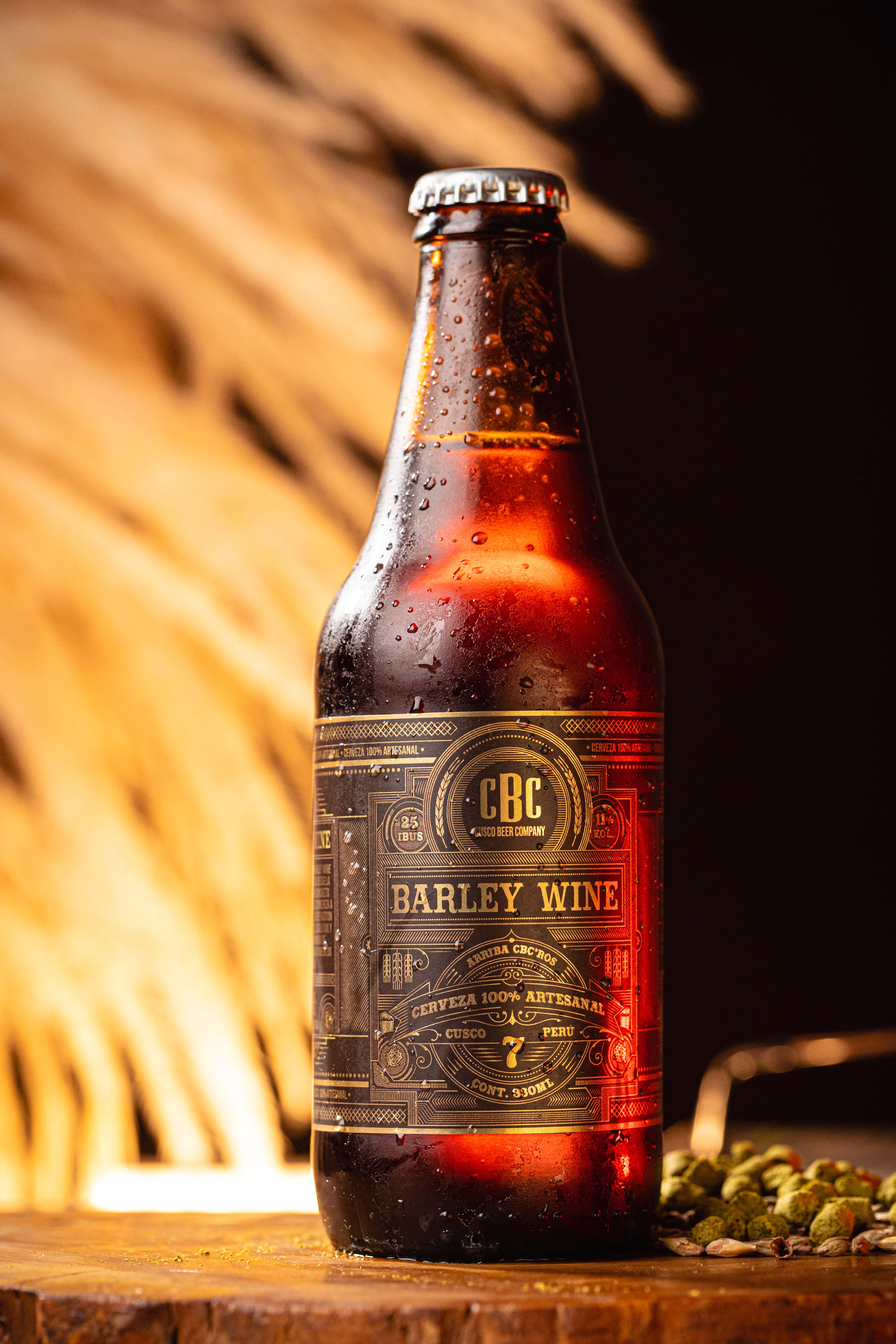 Barley Wine N&deg;7, cerveza artesanal Cusco Beer Company